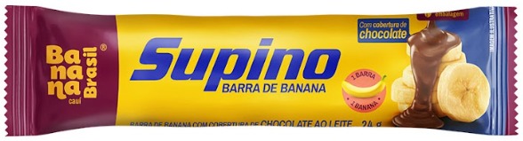 BARRA DE FRUTAS SUPINO ZERO AO LEITE 24G