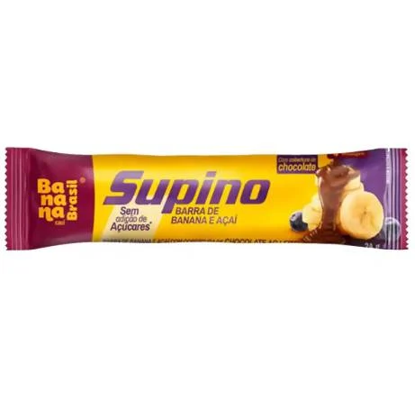 BARRA DE FRUTAS SUPINO ZERO BANANA E  ACAI 24G