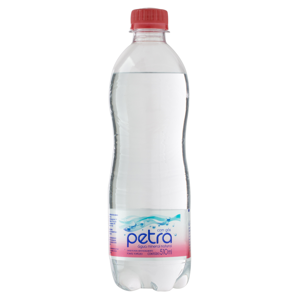 AGUA MINERAL PETRA 510ML COM GAS