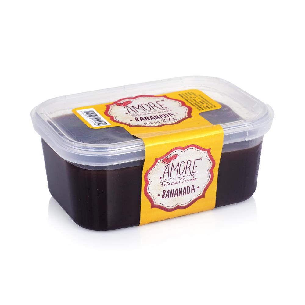 BANANADA 250G BANDEJA AMORE