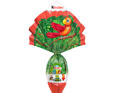 OVO DE PASCOA KINDER NATOONS 150G