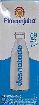 PIRACANJUBA DESNATADO LEITE UTH 1L