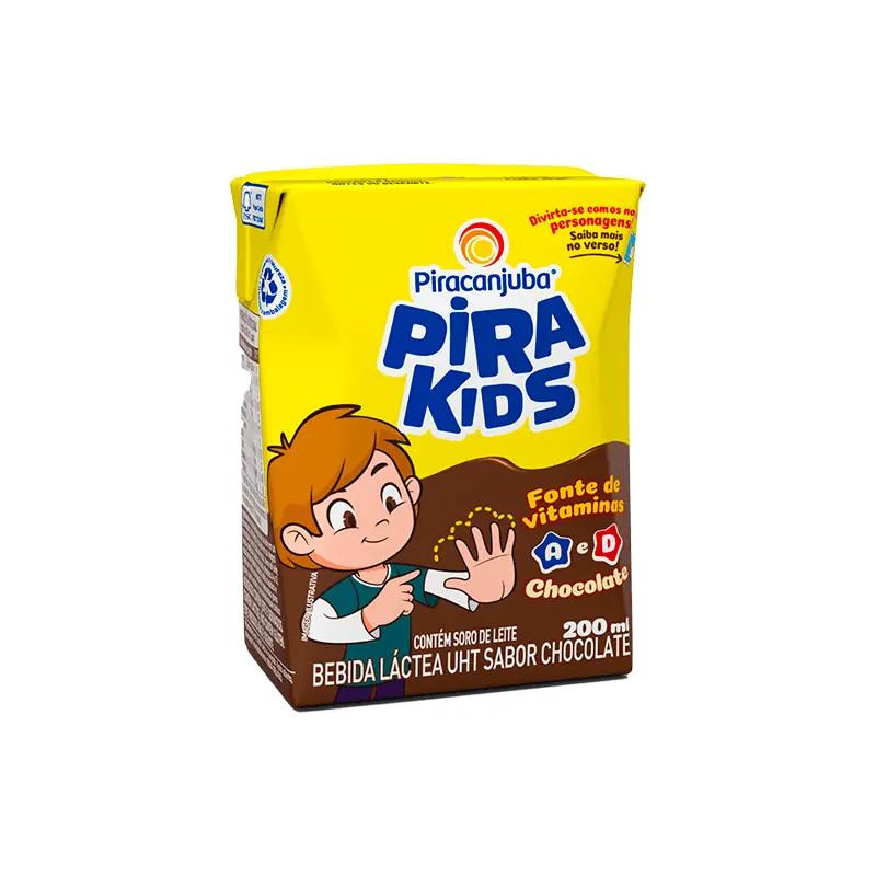 PIRAKIDS BEBIDA LACTEA CHOCOLA