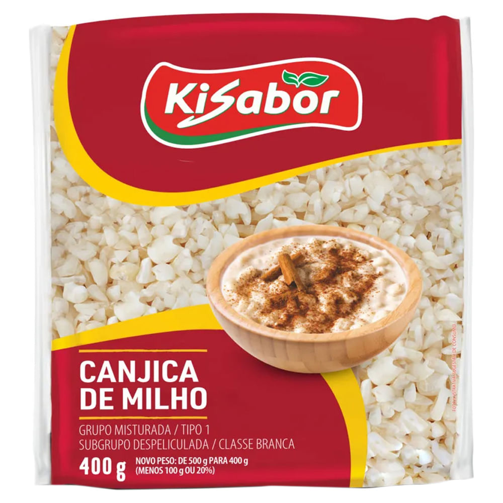 CANJICA BRANCA KISABOR 400G