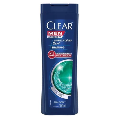 SH CLEAR ANTICASPA 200ML, MEN LIM DIARIA