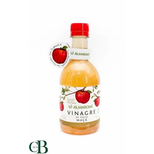VINAGRE FRUTA MACA 400ML - ALM