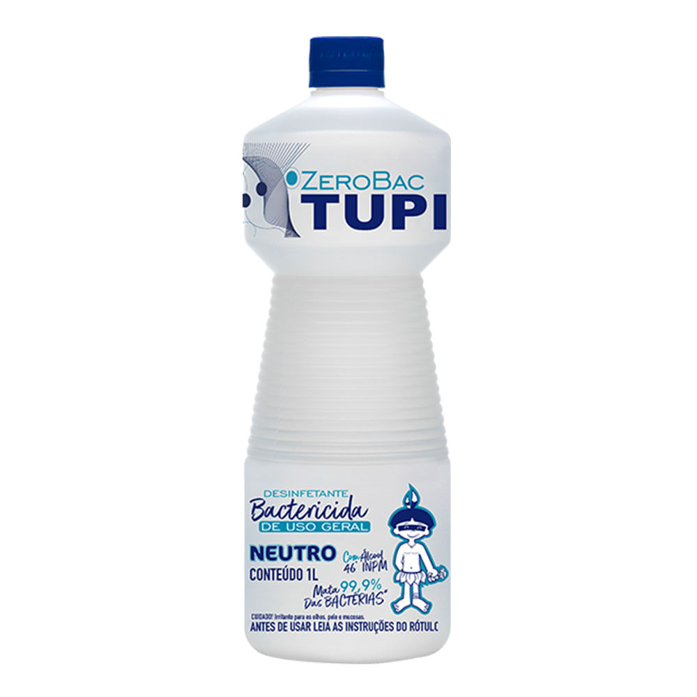 ALCOOL 46,2 ZEROBAC TUPI 1L