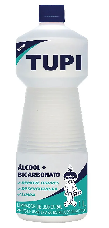 ALCOOL TUPI BICARBONATO LIMP 1LT