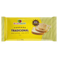 TORRADA GRANI AMICI TRADICIONAL SEM GLUTEN 130G