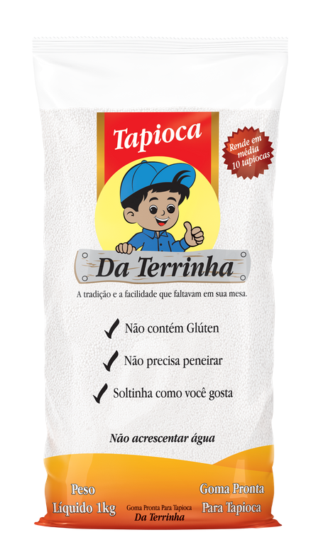 TAPIOCA DA TERRINHA 1KG - TRADICIONAL