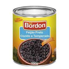 FEIJAO PRETO PRONTO BORDON 300G