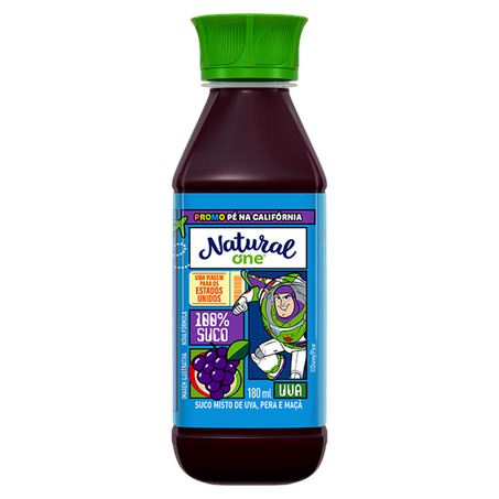 SUCO 180ML NATURAL ONE UVA.MAC