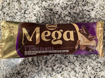 MEGA 3 CHOCOLATES 74 G