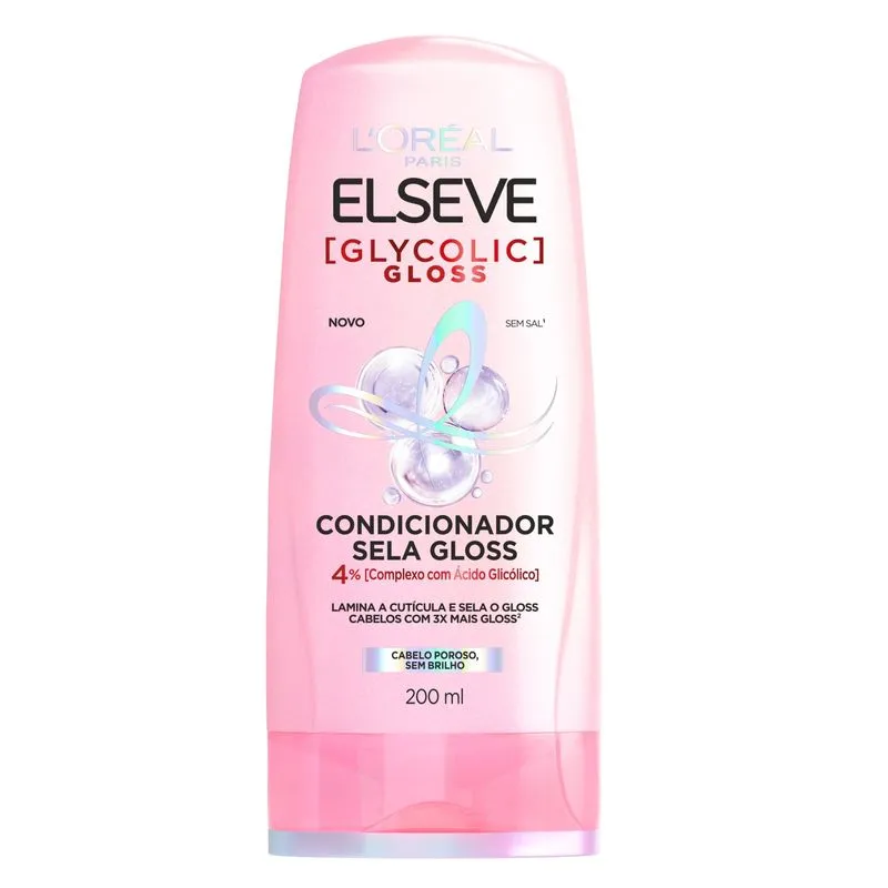 COND ELSEVE 200ML GLYCOLIC GLO