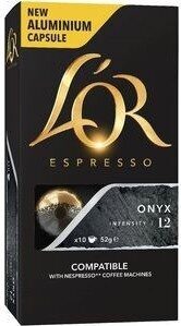 L OR ESPRESSO ONYX C/10 CAP 52G